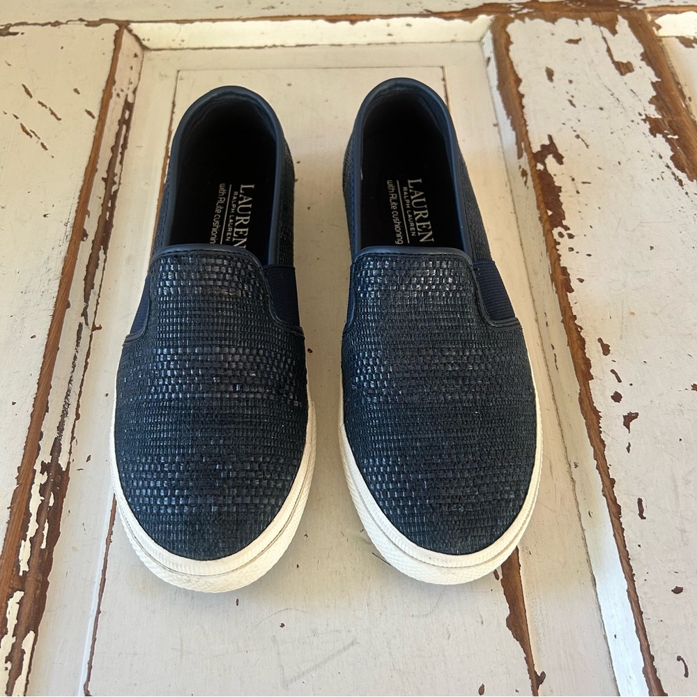 Lauren Ralph Lauren's Jinny Sneakers Woman's Size 6